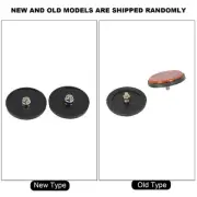_2Pcs Round Reflector Motorcycle Bike Red Reflector PMMA