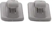 KPSTED 2X Interior Sun Visor Clips,Fit For Peugeot, 107 307 307CC 307SW 206 306 Fit For Citroen, C1 DS3 C5 Support Hook Holder Hanger Car Sun Visor Fastener