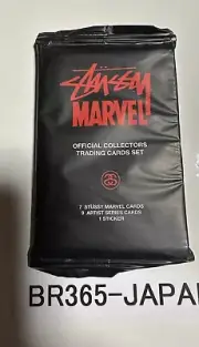 Rare Stussy Marvel Collaboration Novelty Collectors Trading Card Unopened