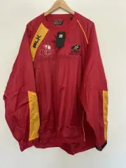 QLD Reds Australian Rugby Union Junior Gold Cup Sweatshirt Pullover 3XL BLK NWT