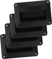 Tofficu 4Pcs Small Audio Speaker Handle Replacement Durable Plastic Side Handles for Recessed Speakers Convenient Installation for Stage Design