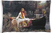 CafePress Waterhouse Lady of Shalott Pillow Case Standard Size Pillowcase, Lumbar Cover Fleece