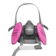 Genmitsu Half Face 6200 Respirator Mask - Reusable Face Mask