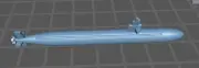 Submarine, Attack - Los Angeles Class - Early - USN - Wargaming - Axis and Alli