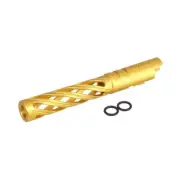 5KU 5.1 Inch Aluminum Hollow Outer Barrel for Marui Hi-Capa #5KU-GB-557- Gold