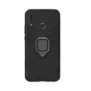 PC + TPU Shockproof Protective Case for Huawei Psmart Z, with Magnetic Ring Holder(Black)