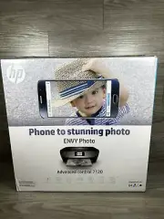 NEW HP Envy 7120 All-in-One Wireless Bluetooth Photo Printer Scan Copy Mobile