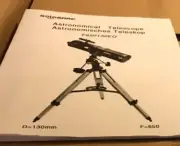 Newtonian Reflector Telescope w/cell phone adapter - New! - 130mm Aperture