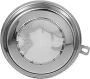 IMIKEYA Stainless Steel Mesh Strainer Efficient Oil Tea Residue Filter for Cooking Household Oil Pot Desktop Tea to Clean