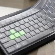 Universal Keyboard Silicone Protector Film Skin Cover Desktop PC Transparent Sil