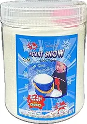 Science Gone Fun Magic Instant Expanding Snow Powder 1 Pound Jar (1), Makes 8 Gallons