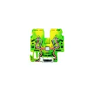 A●10pcs WAGO 870-917 ​2-Conductor Ground Terminal Block 2,5mm² Green-Yellow ​New