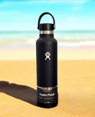 Hydro Flask 24 oz Leakproof Insulated Stainless Steel Water Bottle – 24 Hours Co