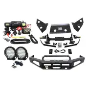 Safari Shield U Loop Bullbar Drive Light Winch for Toyota Landcruiser 200 08-15