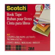 Scotch Book Repair Tape 3Inch X15yd