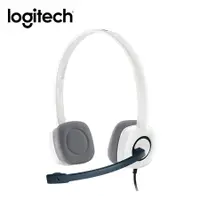在飛比找誠品線上優惠-logitech羅技H150立體耳機麥克風/ 白