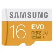 Galaxy A50 A20 A10e - SAMSUNG EVO 16GB MICROSD MEMORY CARD MICRO-SDHC CLASS 10