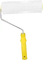 Self Leveling Screed Spiked Roller Paint Brush Tool Defoaming Supply Easy to Use