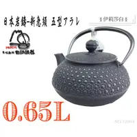 在飛比找蝦皮購物優惠-【日本岩鑄】0.65L 5型急須亀甲黒色附濾網/南部鉄器/鐵