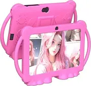 ATOZEE - 7 inch kids tablet for kids 4GB 32GB Android 12 pre-installed Parental Control for kids, child education, tablets with dual camera, Bluetooth WIFI6, proof case