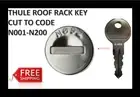 Suitable for Thule, Rhino Ski, Bike, Roof Rack or Pod Lock Key to Code Number