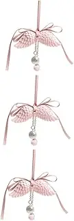 Totority 3pcs Hanging Ornament for Car Angel Wing Mirror Pendant Vanilla Scent Diffuser Car Decor