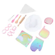Children Playthings Kids Cooking Kit Baking Tools Toy Girls Toys