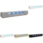 TV Cabinet with LED Lights Stereo Hifi Furniture Cabinet Multi Colours vidaXL