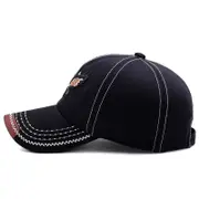 Eagle Embroidery Baseball Cap Embroidery Curved Bill Dad Hat Cotton Strap back