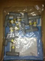 Legris 3108 53 11, 1/8" T x 1/8" NPT Male Branch Tee 3108 5311, Lot Of 10 K#32