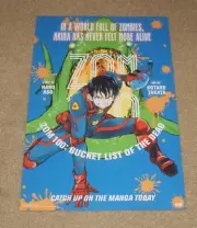 SDCC 2023 VIZ MEDIA ZOM 100 DOUBLE~SIDED POSTER
