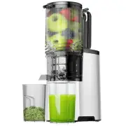 Cold Press Juicer, 400w Slow Juicer Machines with 5.4" Wide Feed Chute