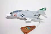 VX-5 Vampires F-4B Model, 1/42 (18") Scale, Mahogany, Navy, Fighter