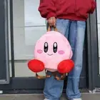Kirby Backpack Anime Star Kirby Schoolbag Plush Toys Birthday Gifts for Adults