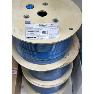 Panduit cat6A 網路線零售PUL6AV04BU-EG 100米