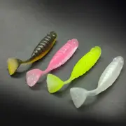 Fishy Soft Bait Pcs Mixed Microwave T Tail With Fishy Soft Bait Wild Fishing