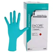 *50-Pairs* Ansell Encore Latex Underglove PF Hydrasoft Size-8.0 Gloves 2018480
