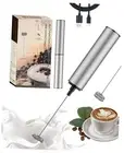 Milk Frother Rechargeable with Cover - Coffee Frother Wand, Drink Mixer