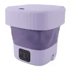 AU Folding Washing Machine Portable Foldable 8L Mini Washer For Socks Und 10362
