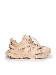 Brown Chunky Sole Track Trainers