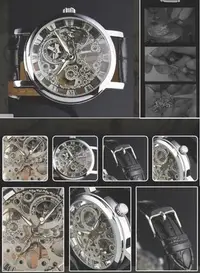 在飛比找Yahoo奇摩拍賣-7-11運費0元優惠優惠-036 機械錶 鏤空雕花透視機械腕錶036 機械錶 鏤空雕花
