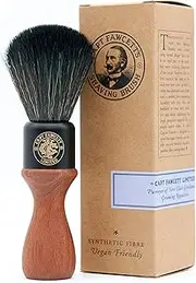 Captain Fawcett Wooden Handled Synthetic Vegan Friendly Shaving Brush