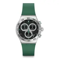 在飛比找momo購物網優惠-【SWATCH】Irony 金屬Chrono系列手錶 CAR