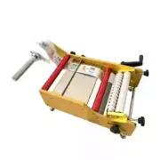 Round Bottle Labeling Machine Honey Walnut Can Self-adhesive Manual Labeling
