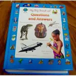 【吉兒圖書】精裝《MY BIG BOOK OF QUESTIONS AND ANSWERS》問答的方式，精美的圖鑑