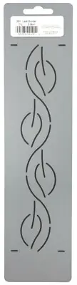 Quilting Stencil Simple Leaf Quilt Pattern Leafy Vines Border Quilters Template