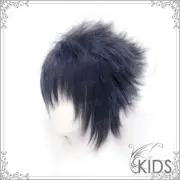 FF15 Final Fantasy Noctis Cosplay Wig Short Hair Black&Grey Men Halloween Wig