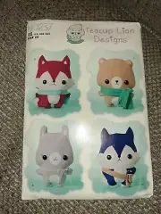 Simplicity H0237 Sewing Pattern Stuffed Animals Teacup Lion Designs