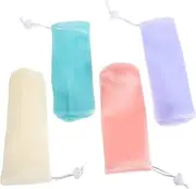 Ipetboom 8pcs Thickened Foaming Soap Bag With Hanging Design Soap Foaming Mesh Thick Soap Mesh Bag Foaming Soap Pouch Hanging Soap Bag