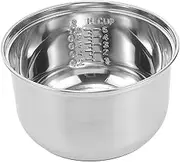 GLEAVI Inner Cooking Pot Replacement Liner for Rice Cooker Multi Function Cooking Pot for Soup Cake Baking Compatible with Various Electric Cookers